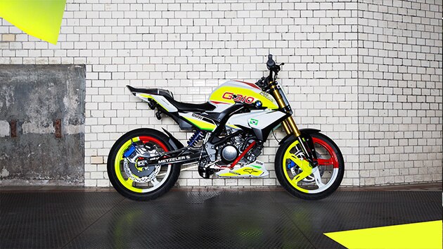 A BMW Concept Stunt G 310 modell.