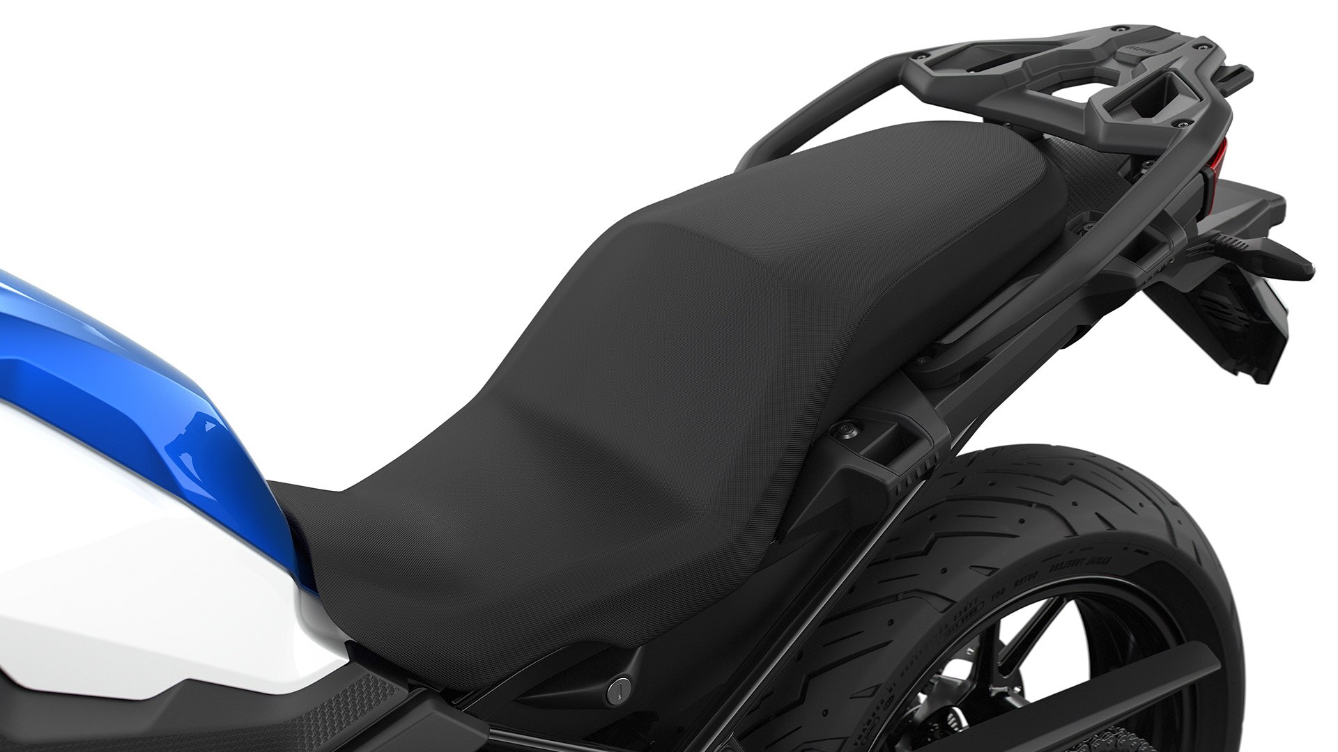 Itt az F 750 GS ülését látjuk.