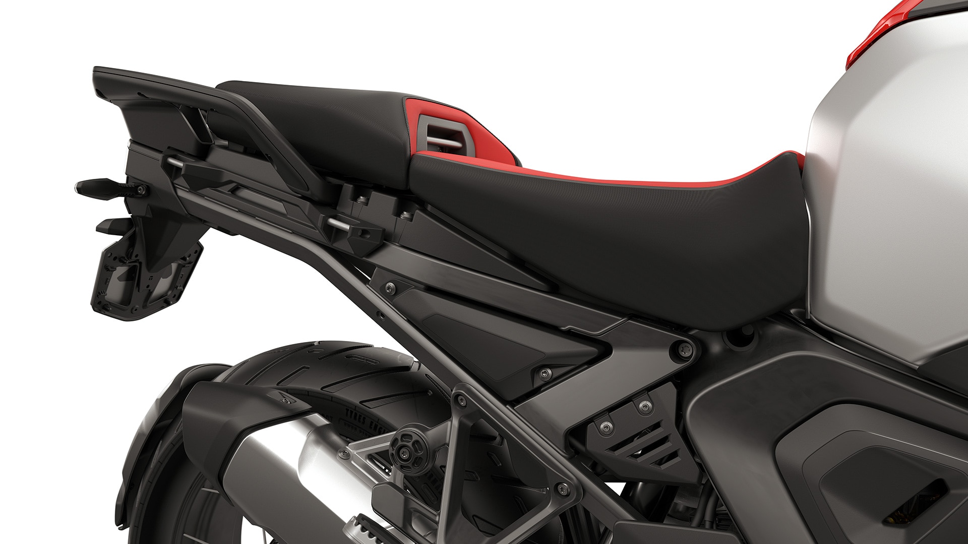 Alumínium rácscsöves hátsó váz