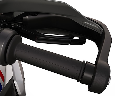 A BMW Motorrad R 1300 GS Trophy motorjának kézifékkarja