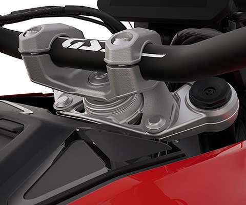 Villahíd a BMW Motorrad R 1300 GS motorjának BMW EVO Telelever első felfüggesztésével