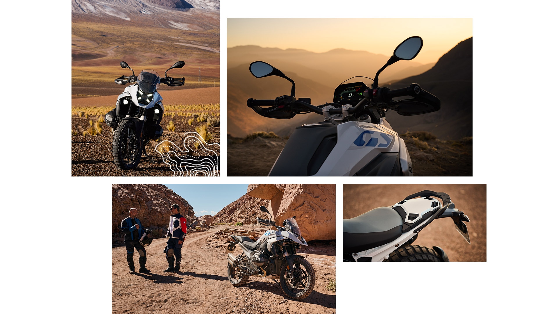 A BMW Motorrad R 1300 GS motorjának visszafogott dizájnja