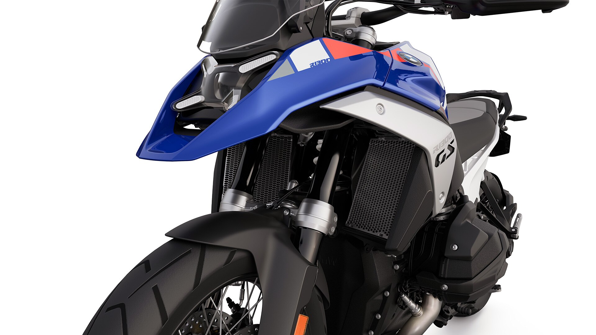 A BMW Motorrad R 1300 GS Trophy modelljének hűtőrácsa