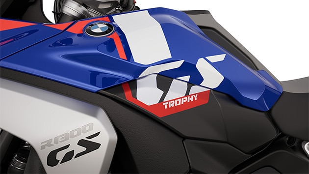 „GS Trophy” felirat a BMW Motorrad R 1300 GS Trophy modelljén