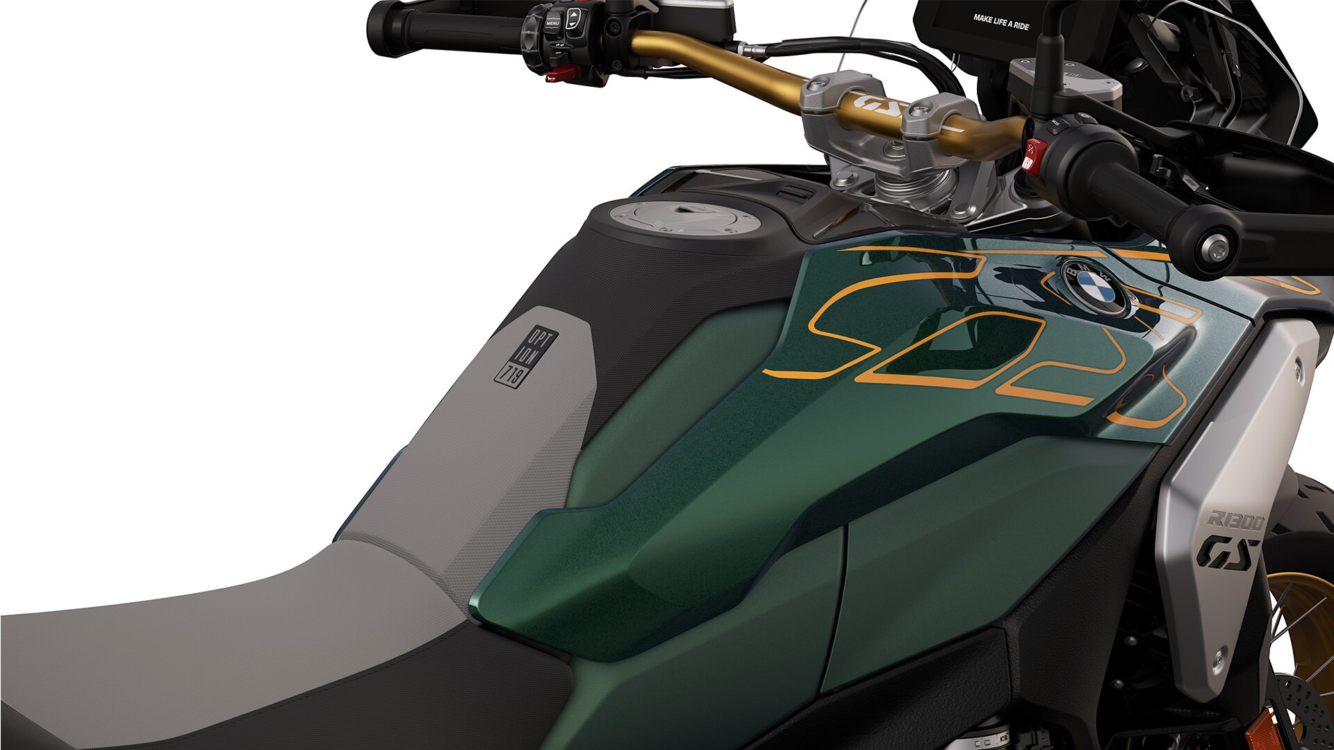 A BMW R 1300 GS Tramuntana motor Option 719 kivitelének megjelenése