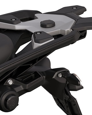 A BMW Motorrad R 1300 GS Triple Black csomagtartó rendszere