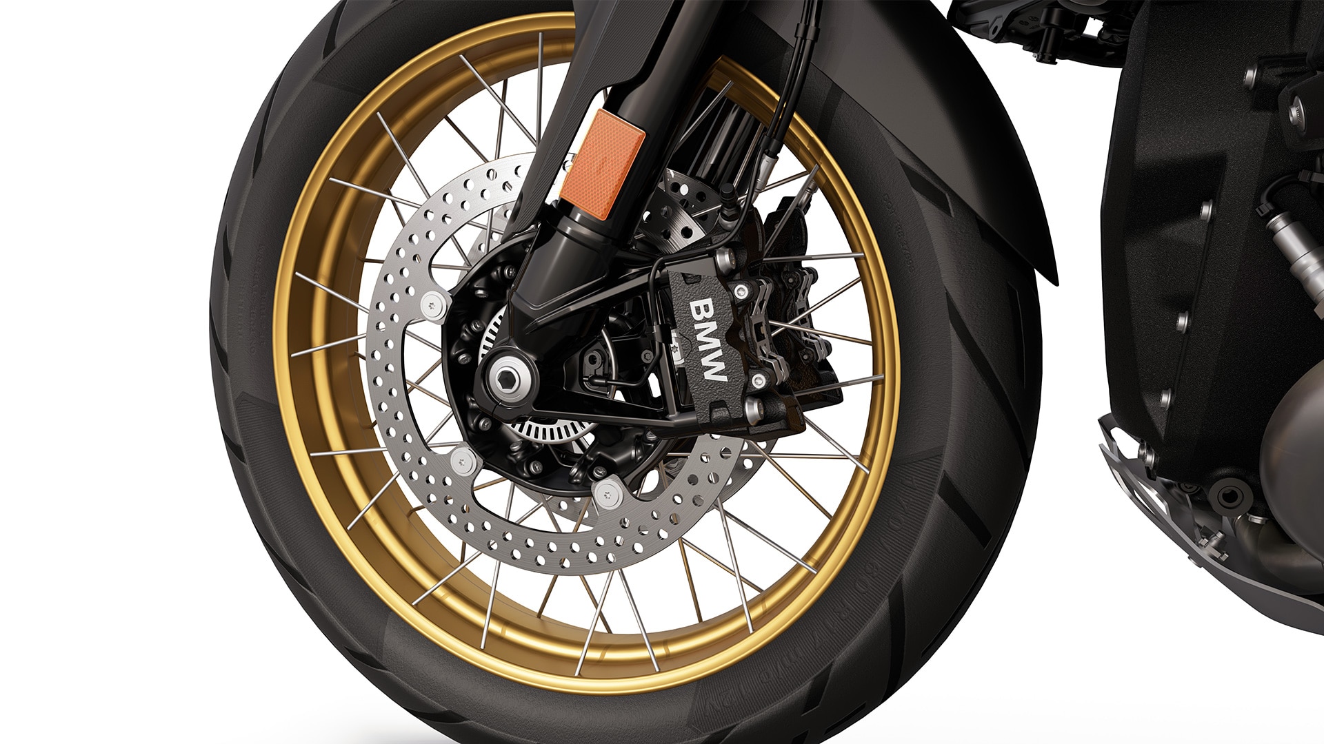 Az R 1300 GS Triple Black keresztküllős kerekei