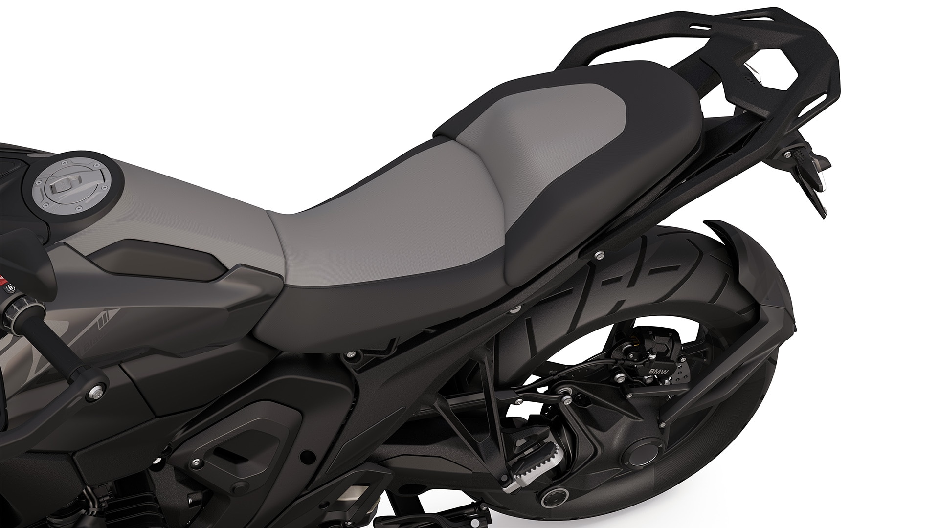 A BMW Motorrad R 1300 GS Triple Black kényelmes ülései