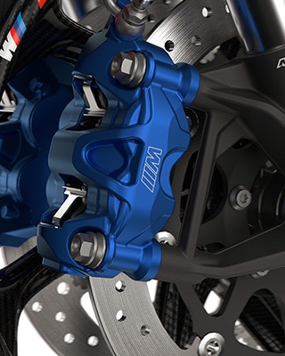 A BMW Motorrad M 1000 XR motorkerékpárjának M féke
