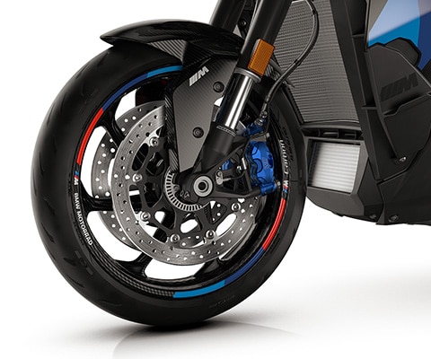 A BMW Motorrad M 1000 XR motorjának opcionális M Carbon kerekei