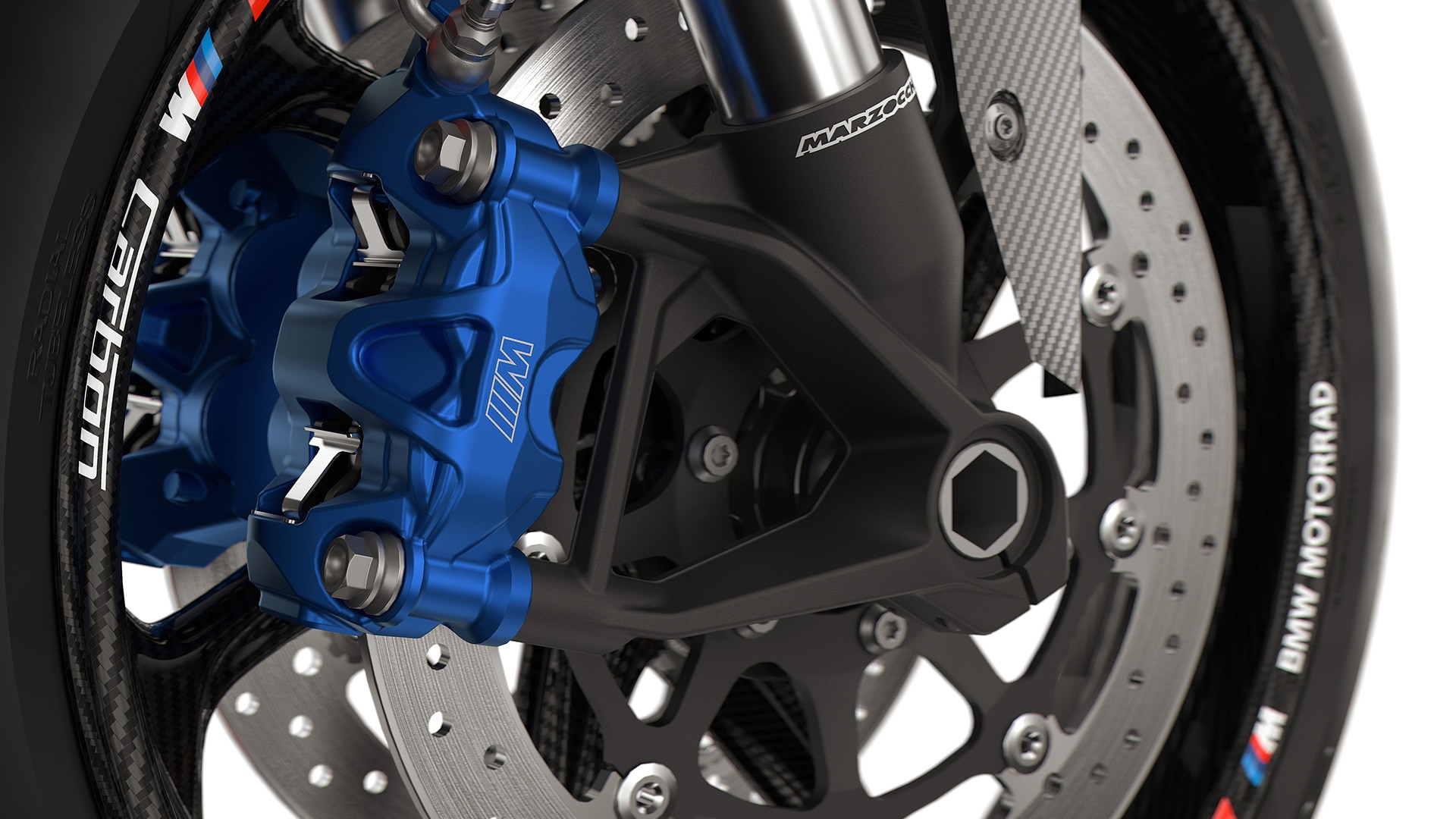 A BMW Motorrad M 1000 XR motorkerékpárjának M féke