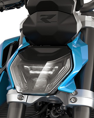 A BMW Motorrad R 1300 R modelljének fényszórói