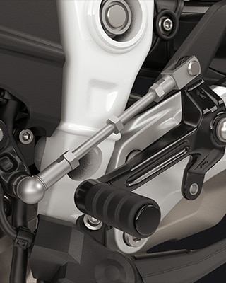 A BMW Motorrad F 450 RR modelljének Pro váltóasszisztense