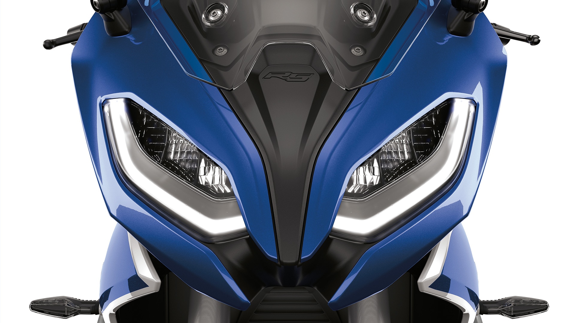 Az R 1250 RS elülső része LED-es nappali menetfénnyel