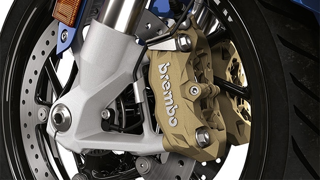 Az R 1250 RS-ről fékberendezése
