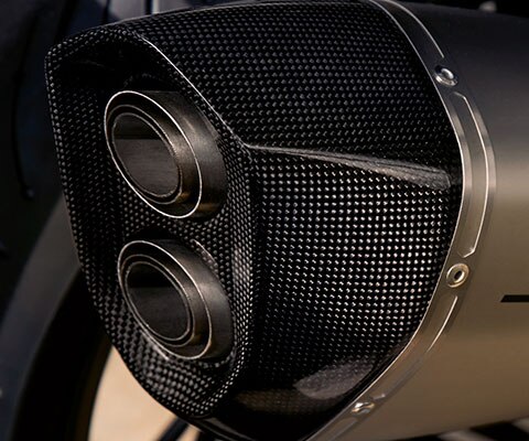 BMW R 1250 R with HP sport silencer