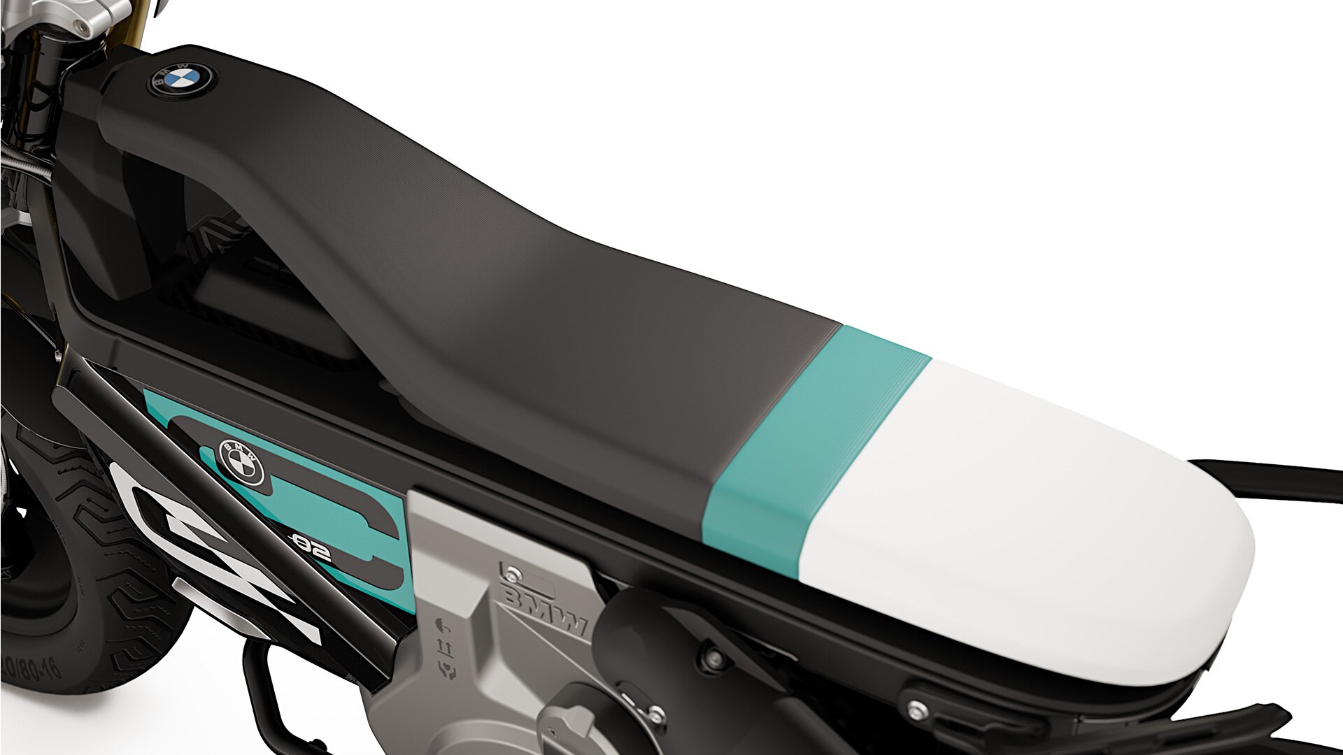 A BMW Motorrad CE 02 eParkourer Highline ülése