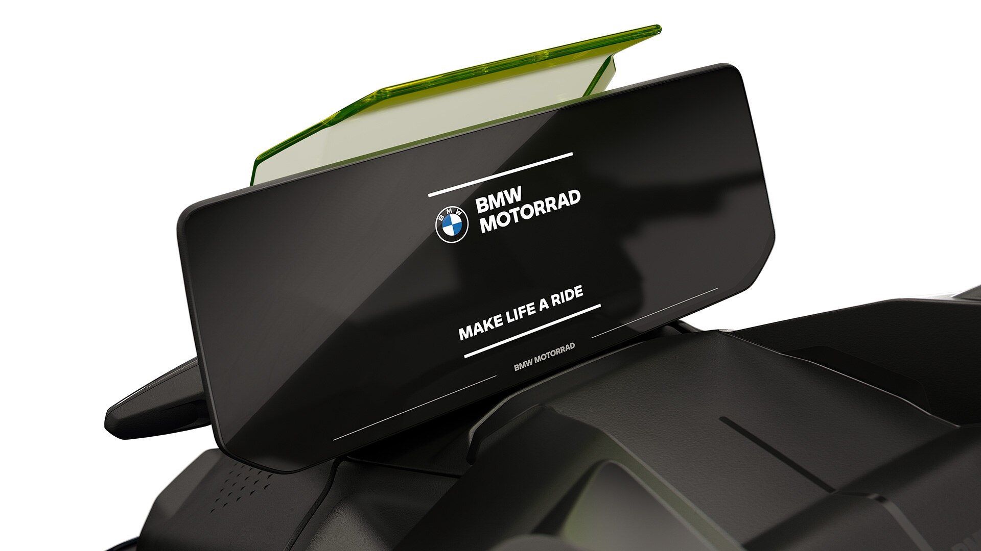 A BMW Motorrad CE 04 modelljének TFT-kijelzője