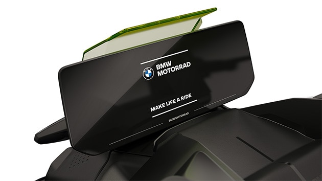 A BMW Motorrad CE 04 modelljének TFT-kijelzője