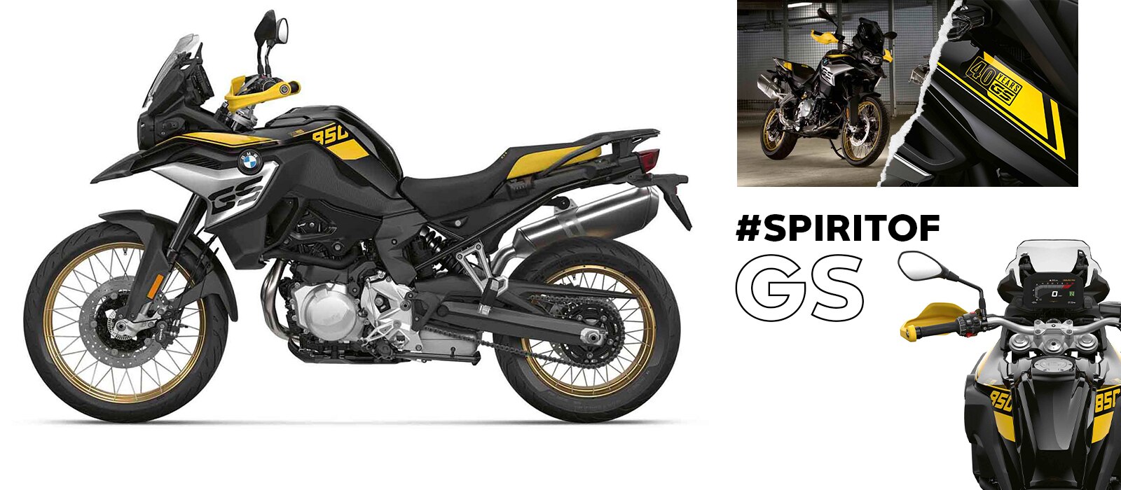 The F 850 GS 40 years edition
